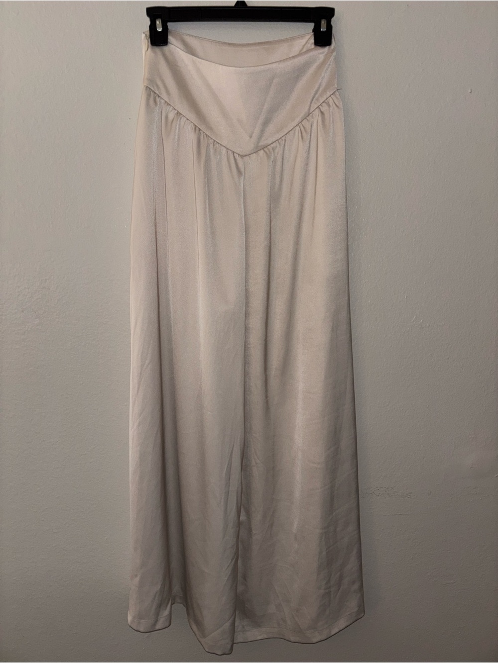 CIDER Women's Cream Wide-Leg Pants